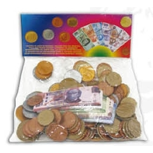 332 Monedas y billetitos didacticos