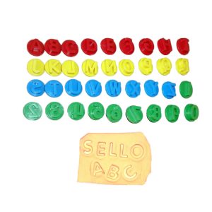 433 ABC mayúsculas y números para estampar