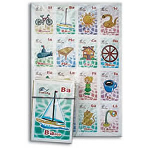 L-TKS5 Lotería de sílabas